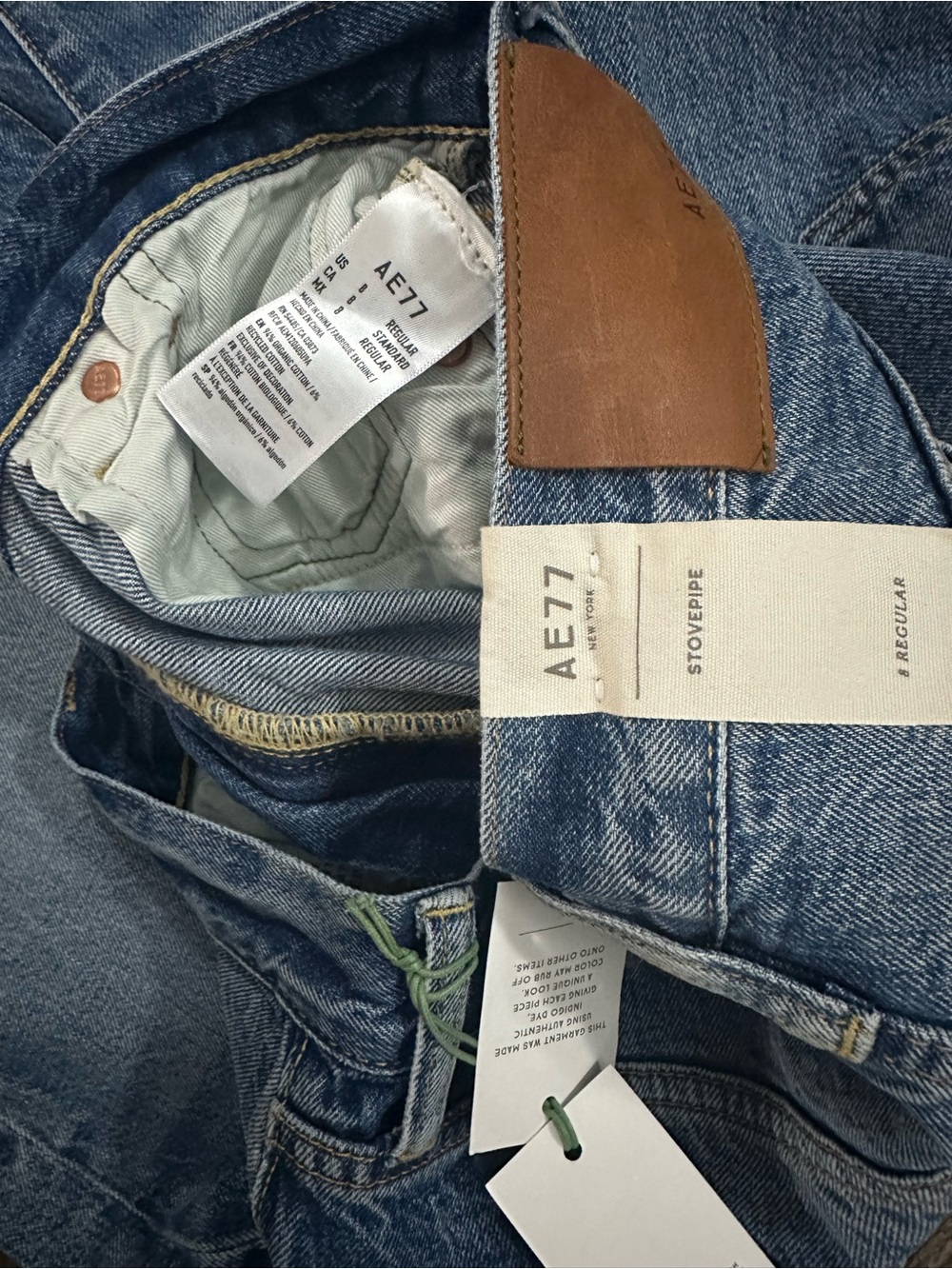 AE77 Premium Stovepipe Jean - Picture 7 of 7